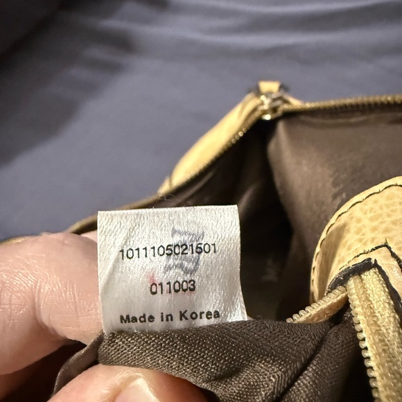 MCM Beige and Brown Shoulder Bag - Picture 5 of 5